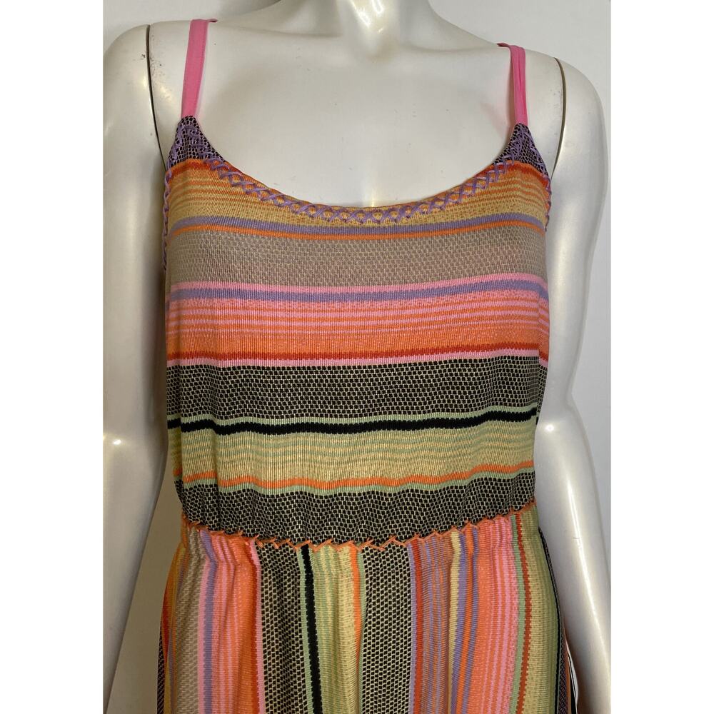 Double D Ranch Desperado Serape Maxi Dress NWT XL Knit Multicolored Boho - Picture 7 of 16